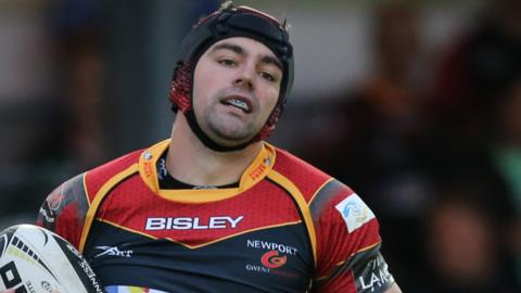Adam Hughes in action for Dragons in 2016