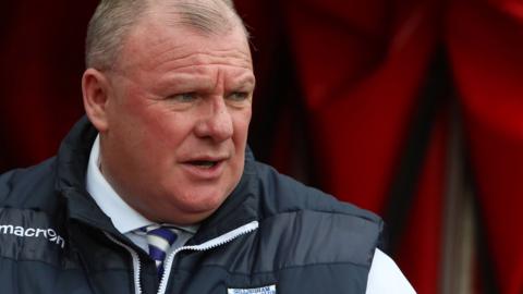 Gillingham manager Steve Evans