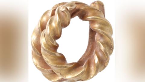 Bronze Age gold torc fragment