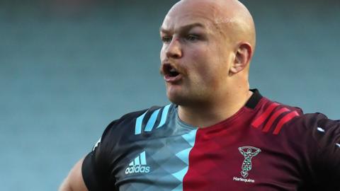 Harlequins back row Tom Lawday