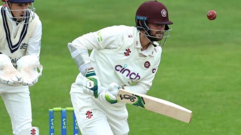 Sam Whiteman notched up the 26th half-century of his first-class career