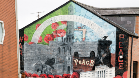 Mural on the Newtownards Road
