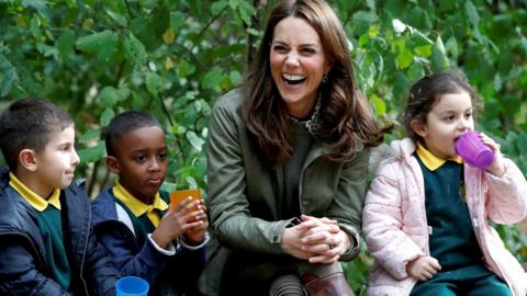 Duchess of Cambridge with children