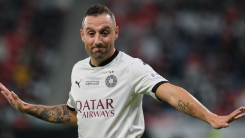 Santi Cazorla in acttion for Qatari side Al Sadd