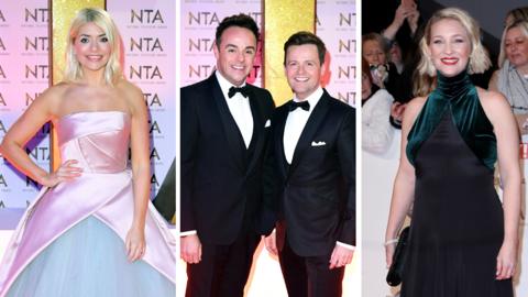 Holly Willoughby, Ant and Dec and Joanna Page