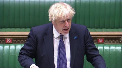 Boris Johnson at PMQs