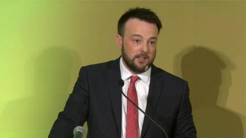 Colum Eastwood has been leader of the SDLP since 2015