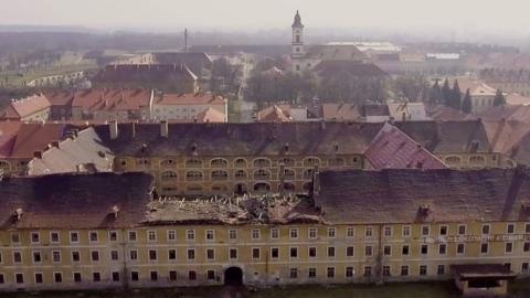 Aerial view of Terezin