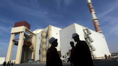 Bushehr nuclear site in Iran (file picture)