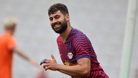 Josko Gvardiol smiles