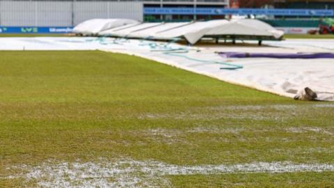 The wash-out at Leicester followed the first abandonment of the day at Bristol