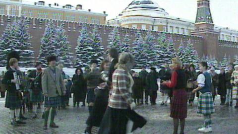 A ceilidh in Red Square