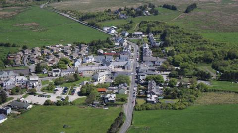 Princetown from above