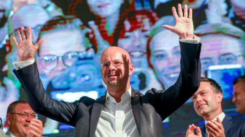 AfD leader in Brandenburg, Andreas Kalbitz