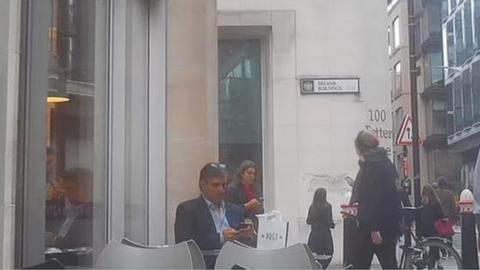 Sanjiv Varma sitting at a table