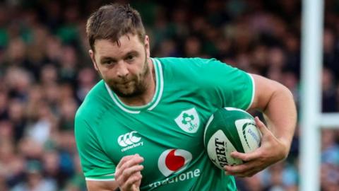 Ireland second row Iain Henderson