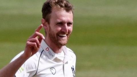 Oliver Hannon Dalby's five-wicket haul was his first since his career-best 12 in the match at Bristol last August