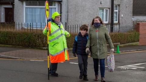 Returning to school in Blackwood