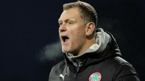 Cliftonville manager Jim Magilton was disappointed with his team's display at Dungannon