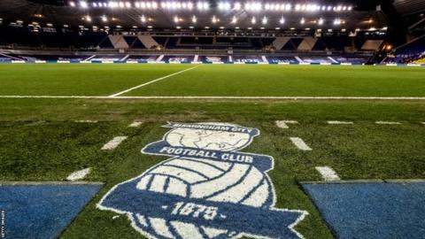 A general view of Birmingham City's St Andrew's stadium