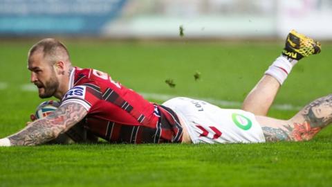 Wigan Warriors' Zak Hardaker