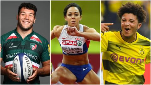 Ellis Genge, Katarina Johnson-Thompson & Jadon Sancho