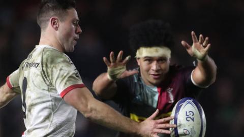 John Cooney helped Ulster to victory over Harlequins at the Stoop in 2019