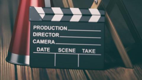 Film clapperboard