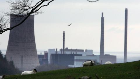 Sellafield nuclear plant, Cumbria