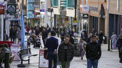 Cost of living - the high street has seen fewer shoppers