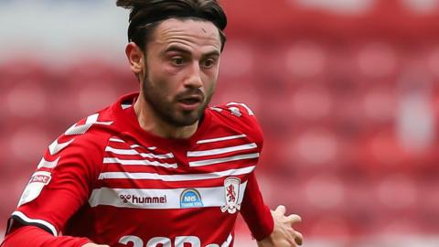 Patrick Roberts in action for Middlesbrough