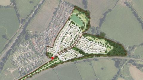 Honiton housing plans