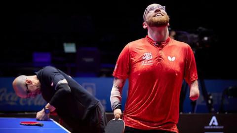 Table tennis Paralympian Martin Perry