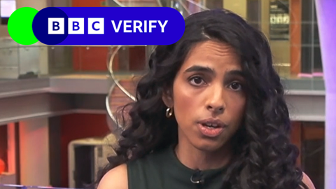 BBC Verify's Merlyn Thomas