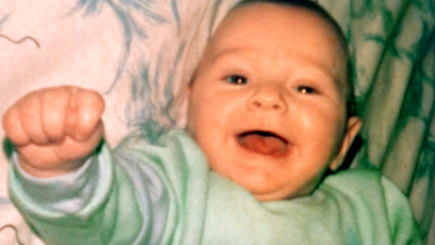 Tyson Fury as a baby