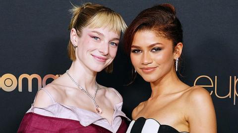 Hunter Schafer and Zendaya