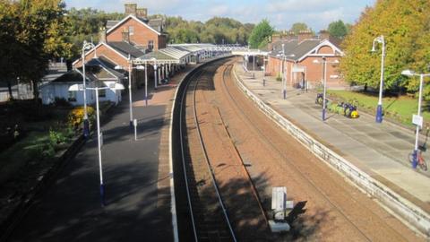 Dumfries station