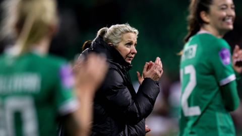 Carla Ward after Republic of Ireland's win