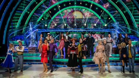 Still from Strictly Come Dancing Halloween special