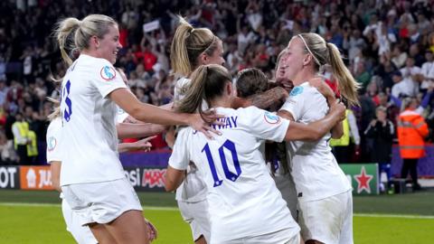 England celebrate