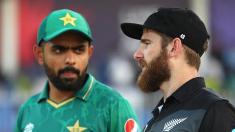 Babar Azam and Kane Williamson