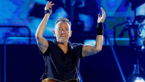 Bruce Springsteen performs in Barcelona