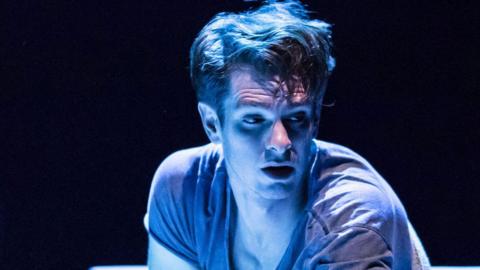 Andrew Garfield as Prior in Angels in America