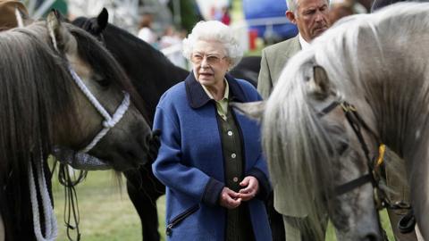 Queen attends Windsor Horse Show