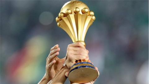 The Africa Cup of Nations trophy