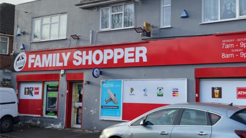 Family Shopper in Wood End Road, Wednesfield