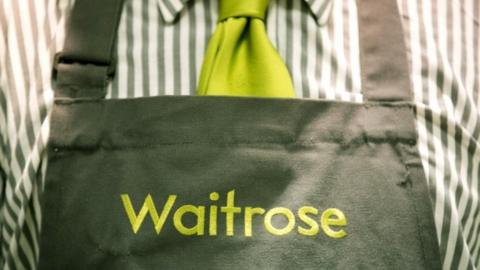 Waitrose apron