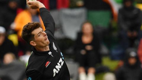 Mitchell Santner has made 80 T20 international appearances for New Zealand