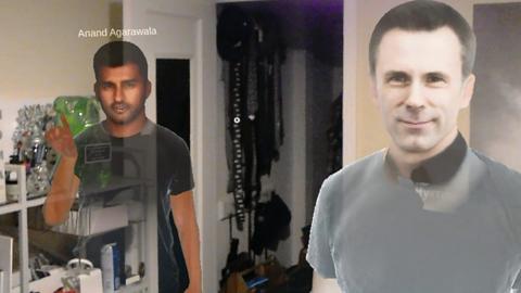 Avatars generated by collaborative augmented reality platform Spatial