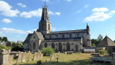 Holy Trinity Church in Minchinhampton